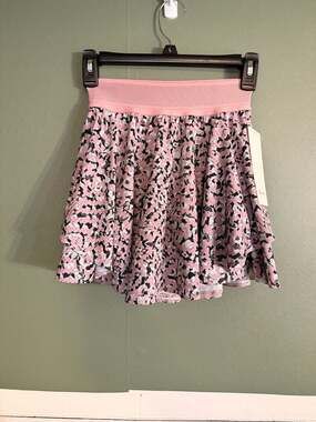 NWT Lululemon Court Rival HR Skirt Tall Pace Lace Rose Mauve‎ Multi Size 0